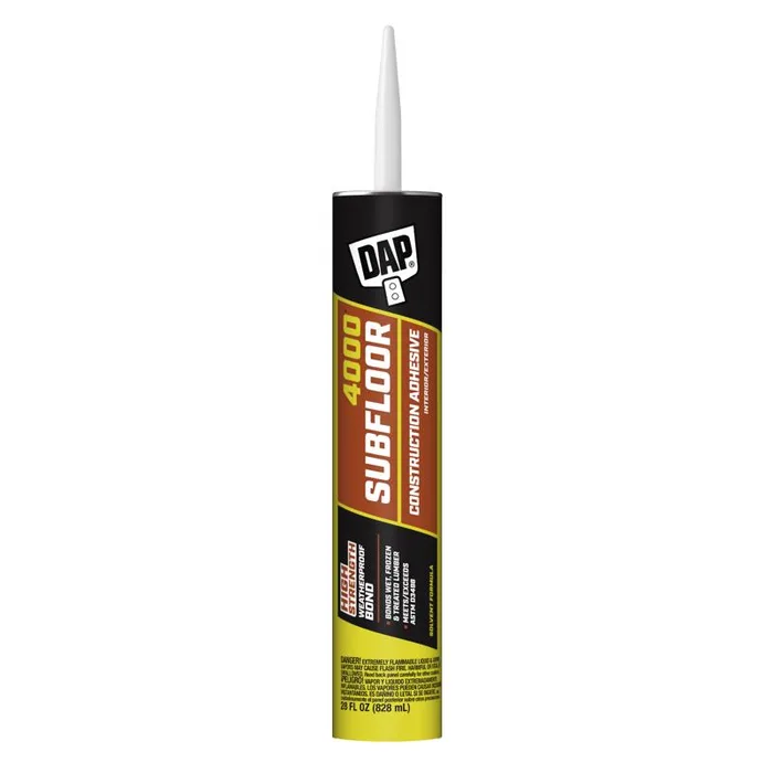 DAP 4000 Subfloor Solvent Based Subfloor Adhesive 28 oz (Pack of 12)