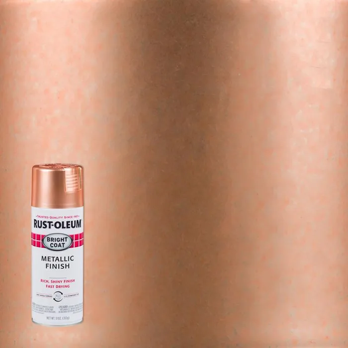 Rust-Oleum Bright Coat Gloss Copper Spray Paint 11 oz (Pack of 6)