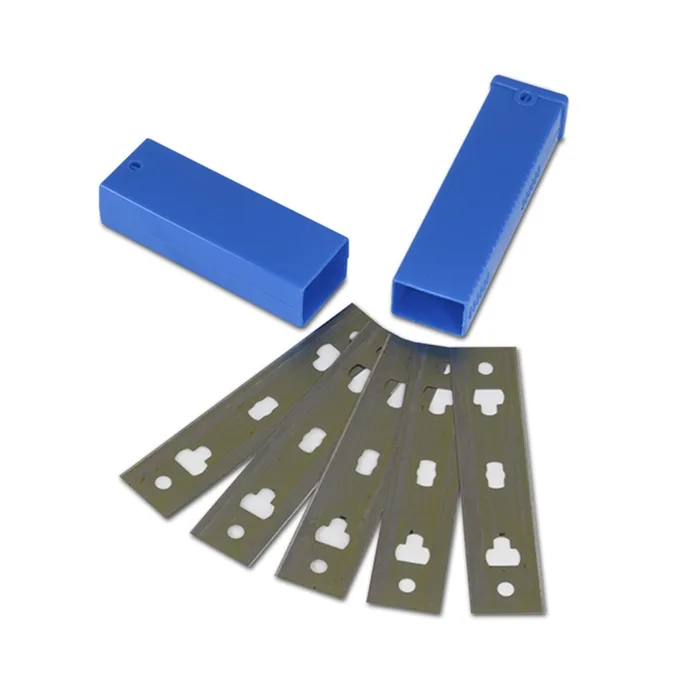 Unger Professional 4 in. W Carbon Steel Single-Edge Scraper Refill Blades (Pack of 10)