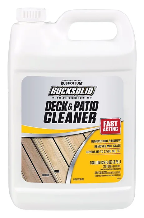 Rust-Oleum RockSolid Deck and Patio Cleaner 1 gal Liquid (Pack of 4)