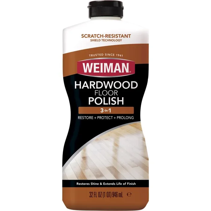Weiman High Traffic High Gloss Hardwood Floor Polish & Restorer Liquid 32 oz (Pack of 6)