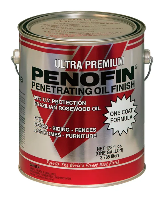 Penofin Transparent Matte Mission Brown Oil-Based Solid Color Acrylic Deck Stain 1 gal (Pack of 4)