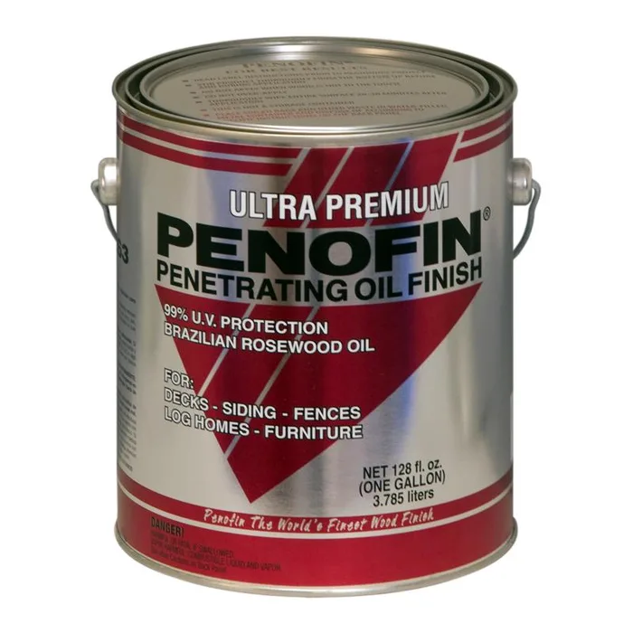 Penofin Ultra Premium Transparent Matte Mission Brown Oil-Based Penetrating Wood Stain 1 gal (Pack of 4)