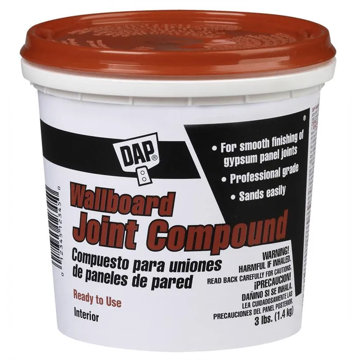 DAP White All Purpose Conventional Weight Joint Compound 3 lb (Pack of 6)