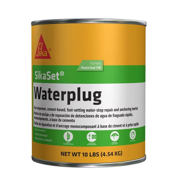Master Builders MasterSeal 590 Hydraulic Cement 10 lb Gray