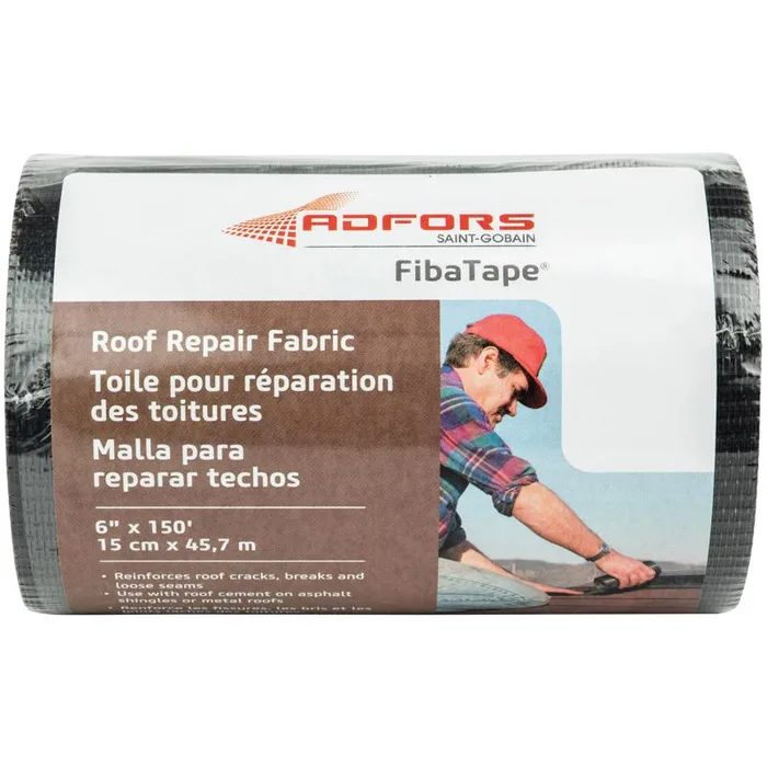 Saint-Gobain ADFORS Black Contouring Roof Fabrics 150 ft.