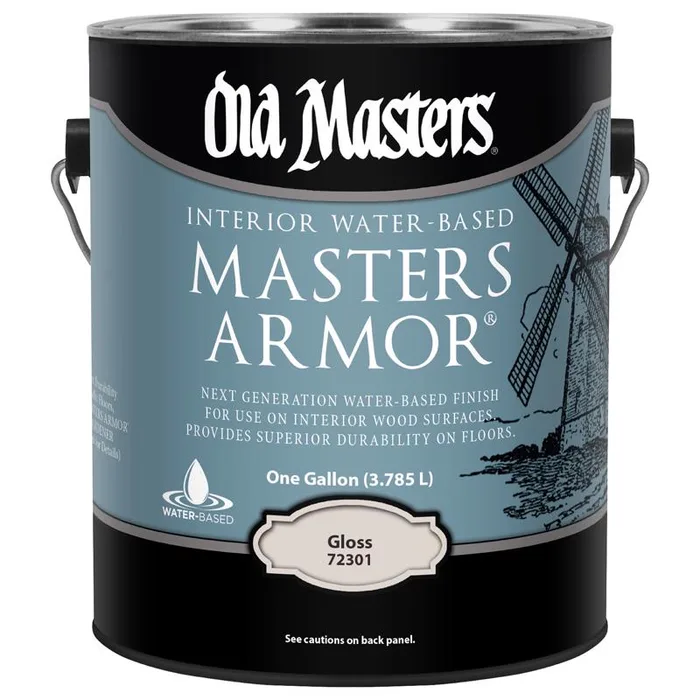 Old Masters Masters Armor Gloss Clear Water-Based Floor Finish 1 gal (Pack of 2)