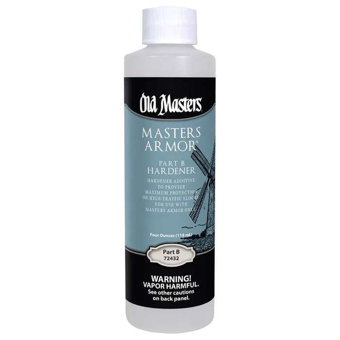Old Masters Masters Armor Clear Water-Based Floor Finish 4 oz (Pack of 4)