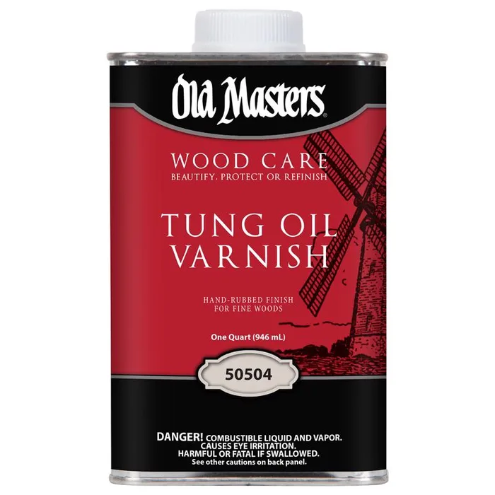 Old Masters Wood Care Clear Tung Oil Varnish 1 qt (Pack of 6)