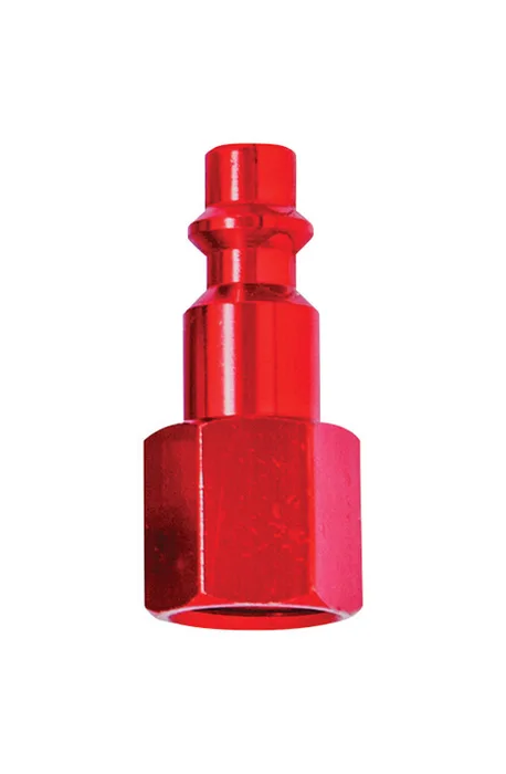 Tru-Flate Tru-Match Aluminum I/M Style Plug 1/4 in. Female 1 pc (Pack of 10)