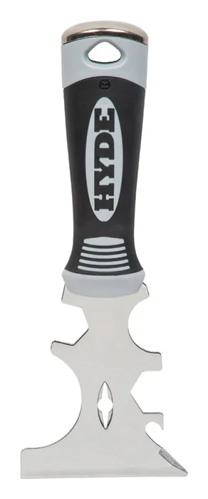 Hyde 3 in. W Stainless Steel 17-in-1 Painter's Tool