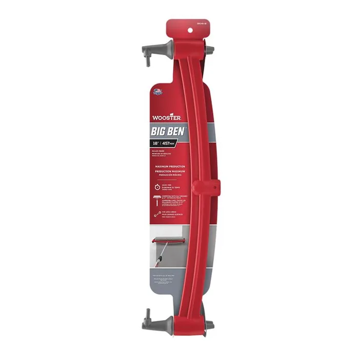 Wooster Big Ben 18 in. W Extension Pole Paint Roller Frame Threaded End