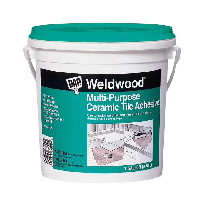 DAP Weldwood Ceramic Tile Adhesive 1 gal (Pack of 4)