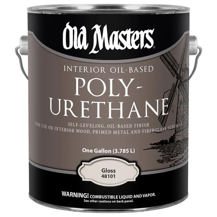 Old Masters Gloss Clear Oil-Based Polyurethane 1 gal (Pack of 2)