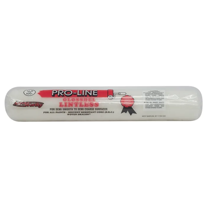 ArroWorthy Pro-Line Dralon 14 in. W X 1/2 in. Mini Paint Roller Cover 1 pk