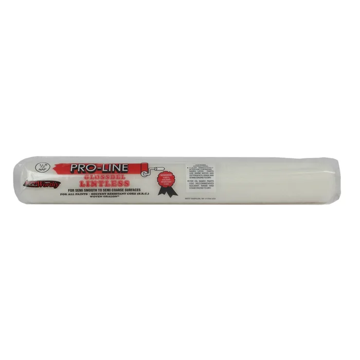 ArroWorthy Pro-Line Dralon 18 in. W X 1/2 in. Mini Paint Roller Cover 1 pk