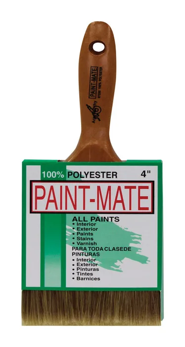 ArroWorthy Paint Mate 4 in. Angle Paint Brush (Pack of 12)