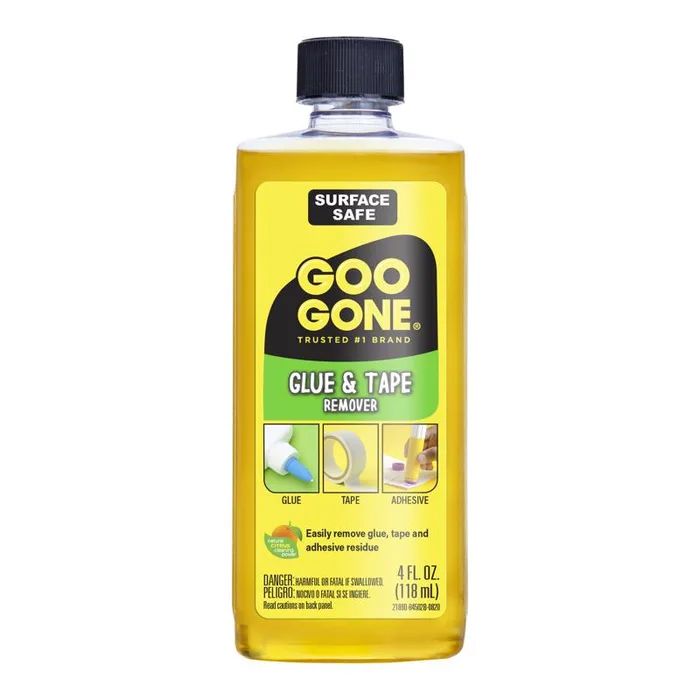 Goo Gone Liquid Adhesive Remover 4 oz (Pack of 6)