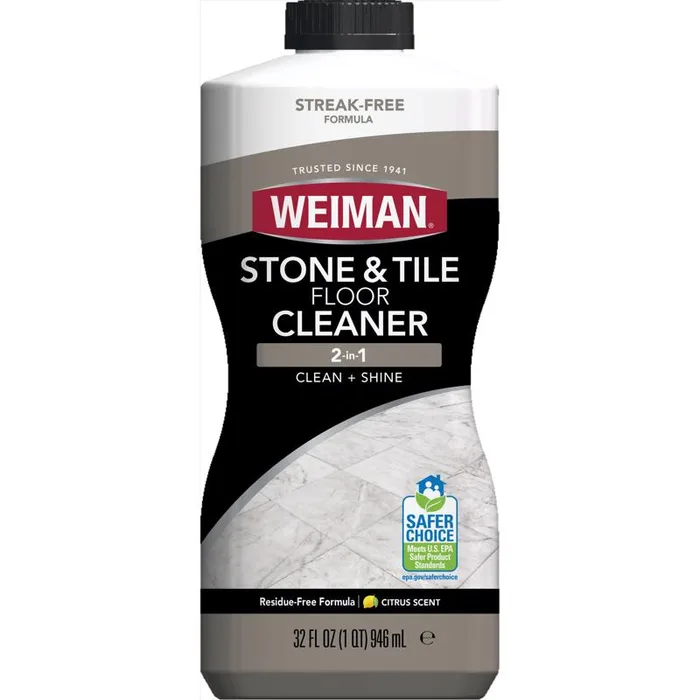 Weiman Citrus Scent Stone and Tiler Cleaner 32 oz Liquid (Pack of 6)