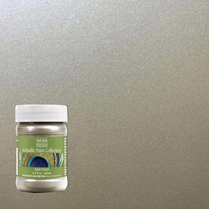 Modern Masters Metallic Paint Collection Satin Champagne Water-Based Metallic Paint 5.5 oz