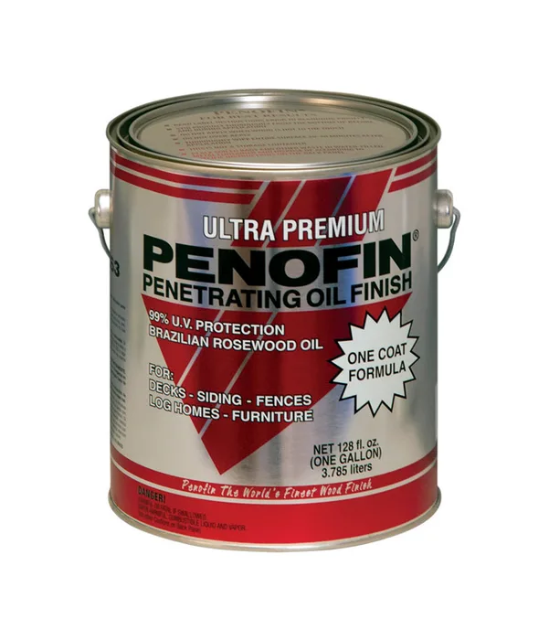 Penofin Ultra Premium Transparent Matte Bark Oil-Based Penetrating Wood Stain 1 gal (Pack of 4)