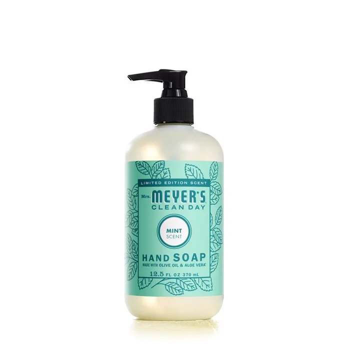 Mrs. Meyer's Clean Day Mint Scent Hand Soap 12.5 oz (Pack of 6)