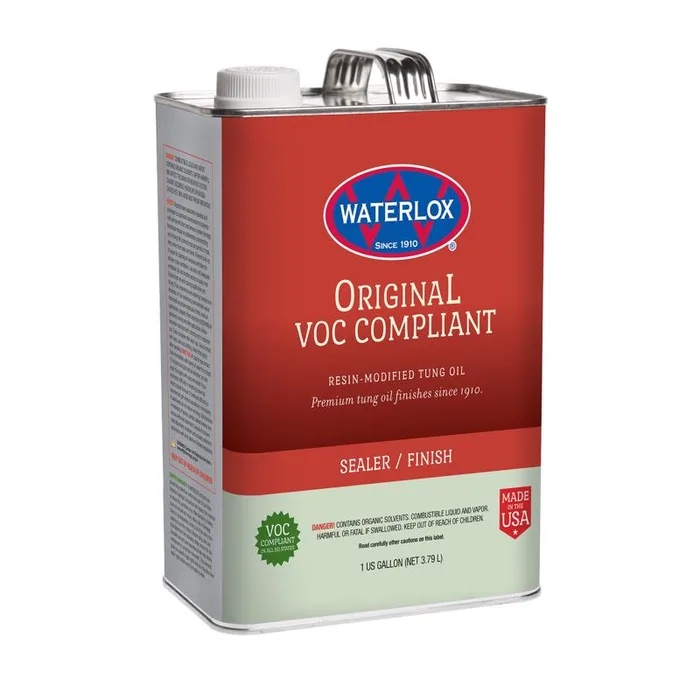 Waterlox Medium Clear Fully-Transparent Oil-Based Compliant Sealer Finish 1 qt (Pack of 6)