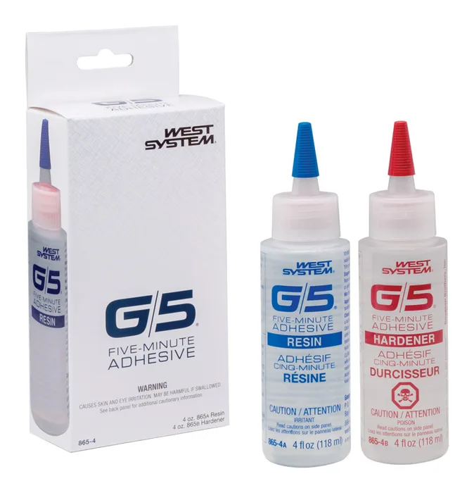 West System G/5 High Strength Glue Clear Adhesive Kit 4 oz