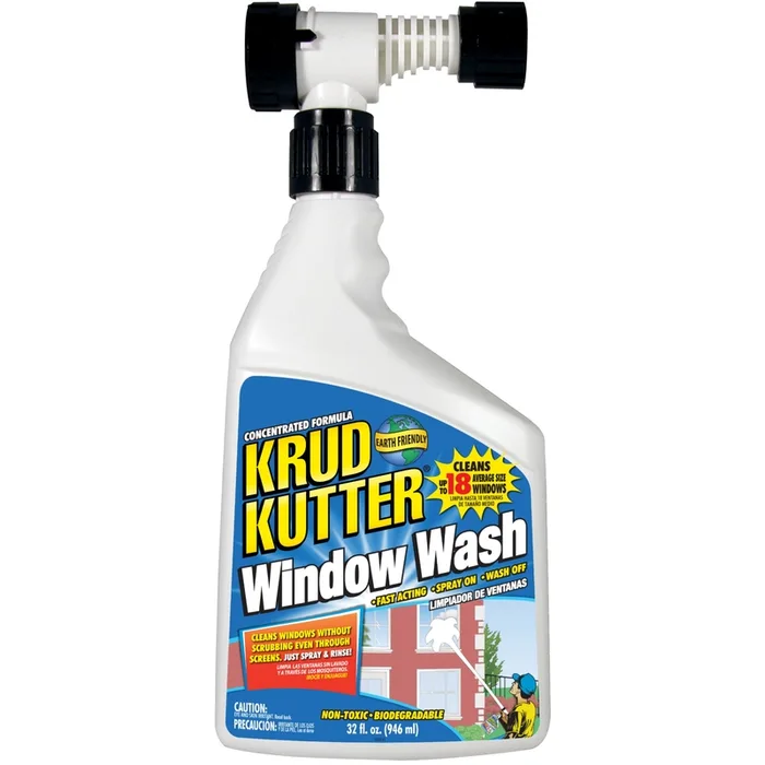 Krud Kutter No Scent Window Washer 32 oz Liquid (Pack of 4)