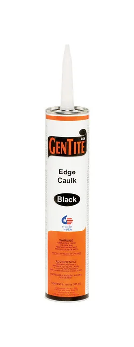 GenTite Black EPDM Rubber Roof Sealant 11 oz (Pack of 12)