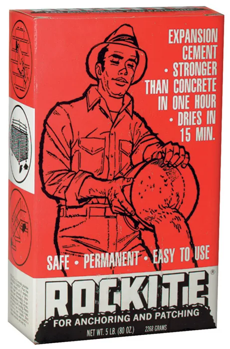 Rockite Anchoring Cement 5 lb Gray (Pack of 4)