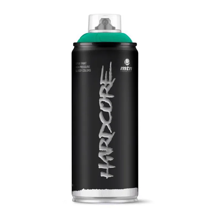 MTN Hardcore Gloss Surgical Green Spray Paint 400 ml (Pack of 6)