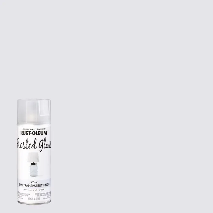 Rust-Oleum Specialty Gloss Frosted Glass Spray Paint 11 oz (Pack of 6)
