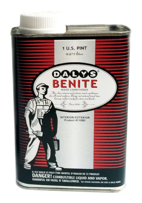 Dalys Benite Clear Transparent Wood Conditioner 1 pt