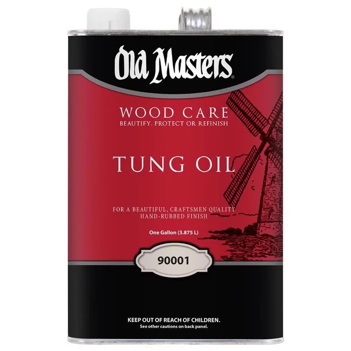 Old Masters Wood Care Clear Tung Oil 1 gal (Pack of 4)