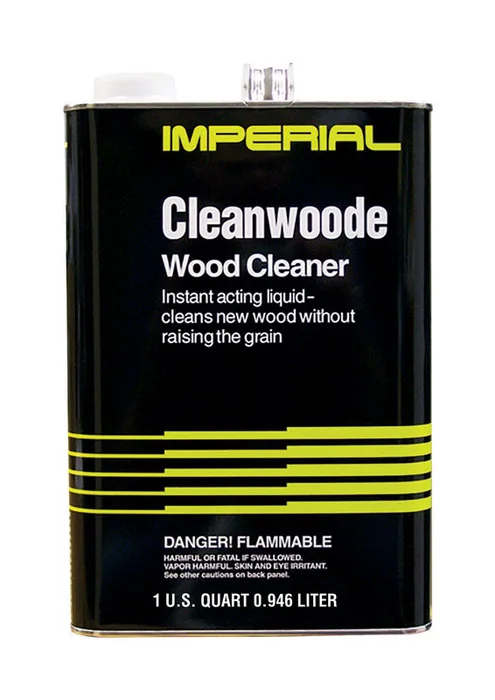 Imperial Cleanwoode Transparent Solvent-Based Wood Cleaner 1 qt