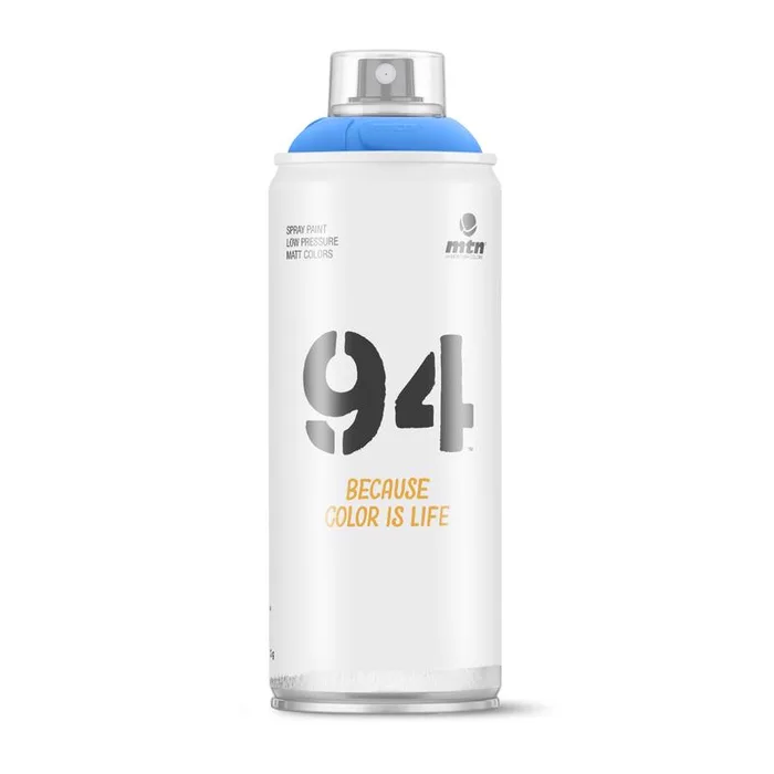 MTN 94 Matte Electric Blue Spray Paint 400 ml (Pack of 6)
