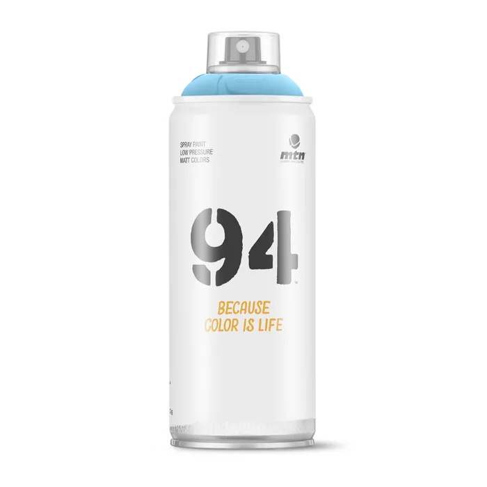 MTN 94 Matte Hydra Blue Spray Paint 400 ml (Pack of 6)