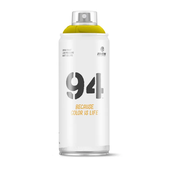MTN 94 Matte Yosemite Yellow Spray Paint 400 ml (Pack of 6)