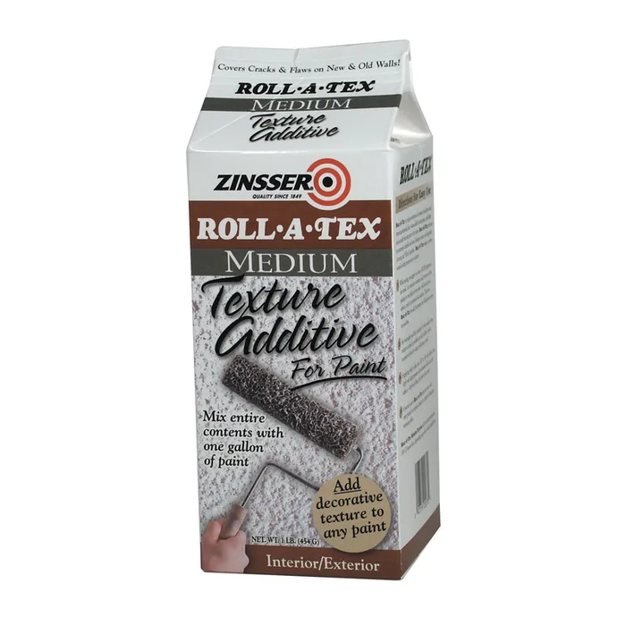 Zinsser Roll-A-Tex White Texture Additive 1 lb (Pack of 6)