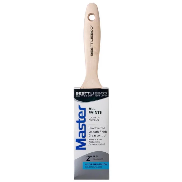 Bestt Liebco Master 2 in. Round Trim Paint Brush (Pack of 12)