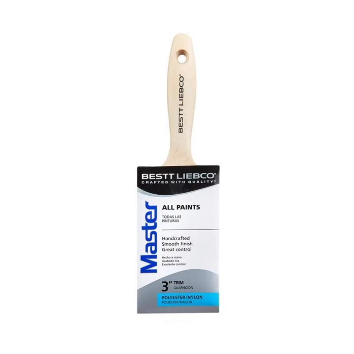 Bestt Liebco Master 3 in. Flat Trim Paint Brush (Pack of 6)
