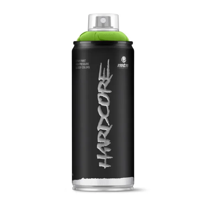 MTN Hardcore Gloss Guacamole Green Spray Paint 400 ml (Pack of 6)
