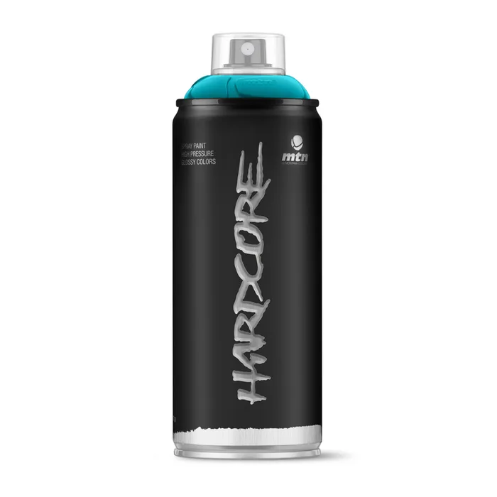 MTN Hardcore Gloss Glacier Blue Spray Paint 400 ml (Pack of 6)