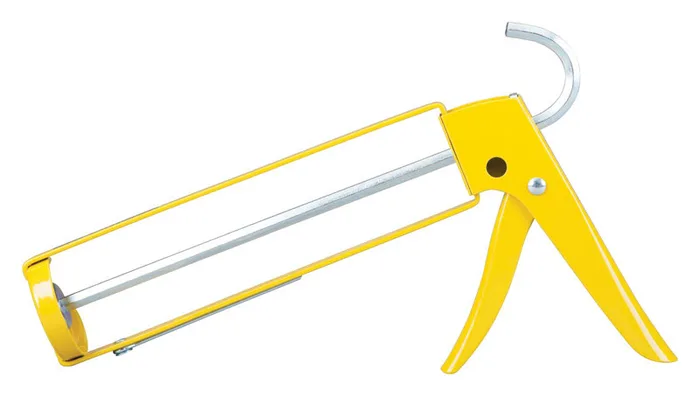 Dripless Professional Metal Hex Rod Caulking Gun (Pack of 12)