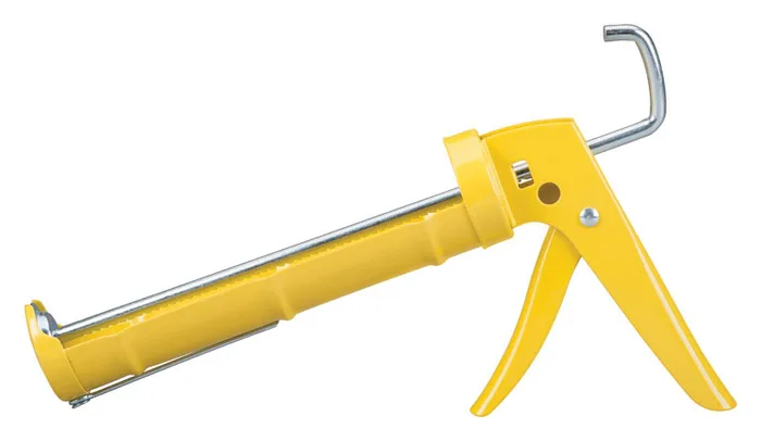 Dripless Professional Metal Ratchet Rod Cradle Caulking Gun (Pack of 12)