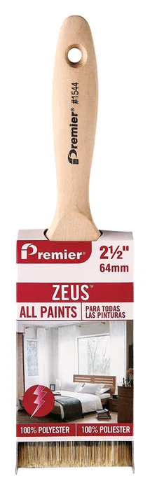 Premier Zeus 2-1/2 in. Stiff Flat Paint Brush (Pack of 12)