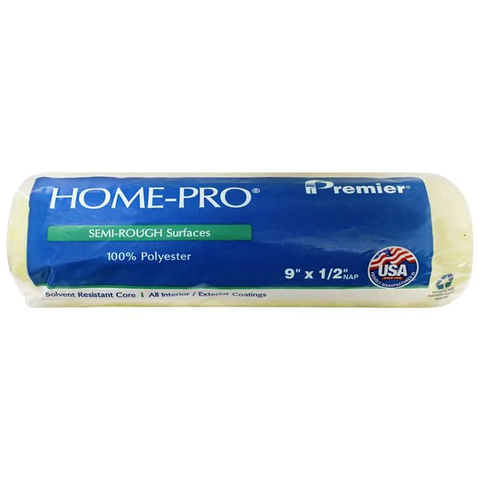 Premier Home-Pro Polyester 9 in. W X 1/2 in. Paint Roller Cover 1 pk (Pack of 36)