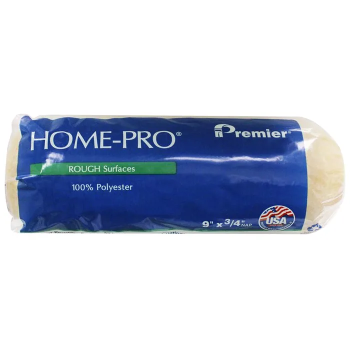 Premier Home-Pro Polyester 9 in. W X 3/4 in. Paint Roller Cover 1 pk (Pack of 25)
