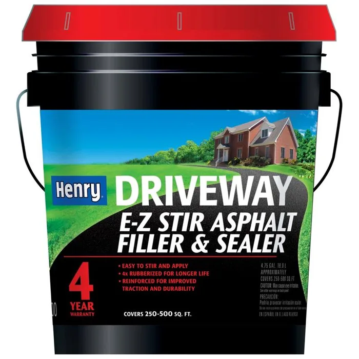 Henry E-Z Stir Black Asphalt Driveway Filler and Sealer 5 gal